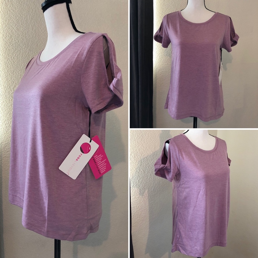 Yogalicious Top Purple